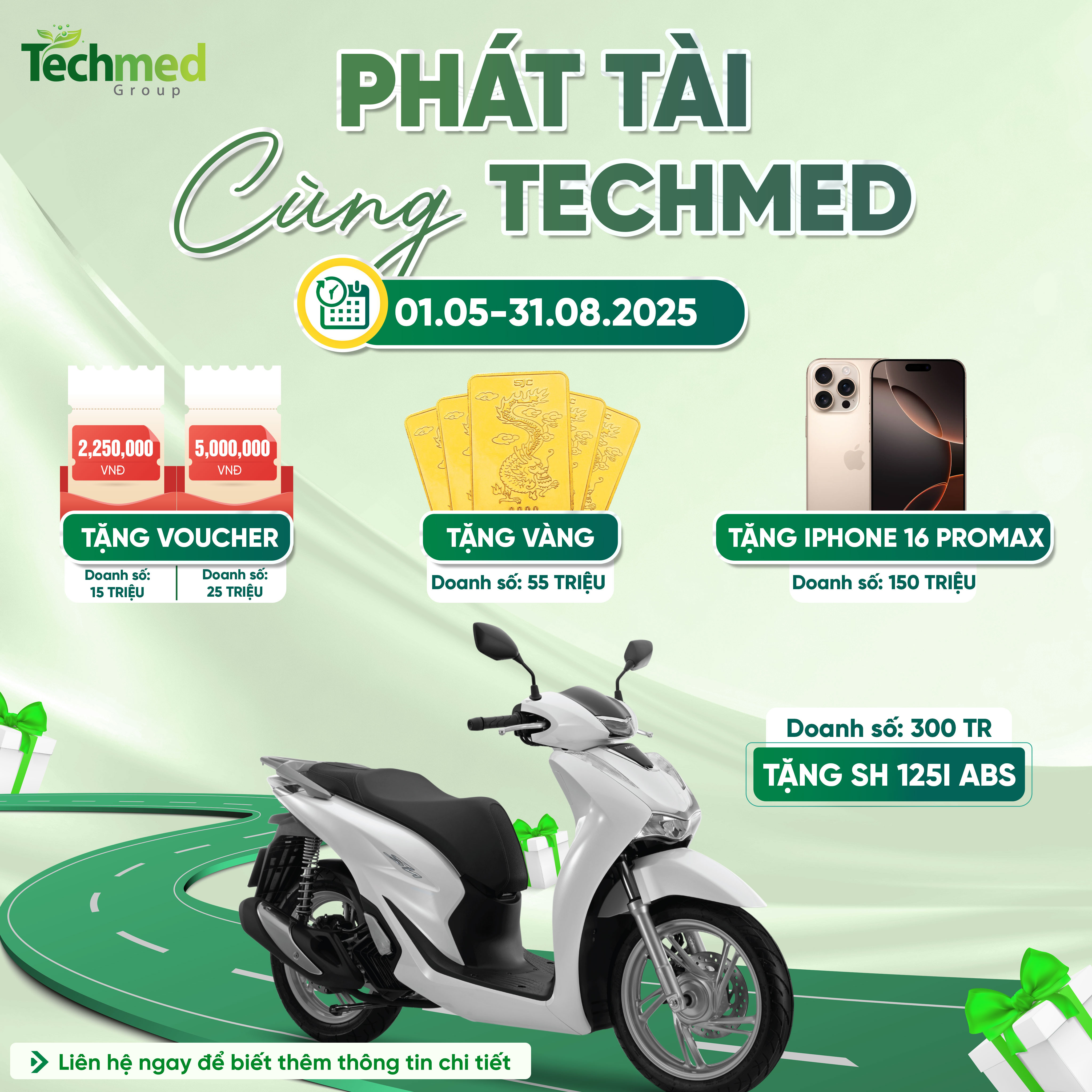 PHÁT TÀI CÙNG TECHMED – RINH QUÀ CỰC CHẤT!