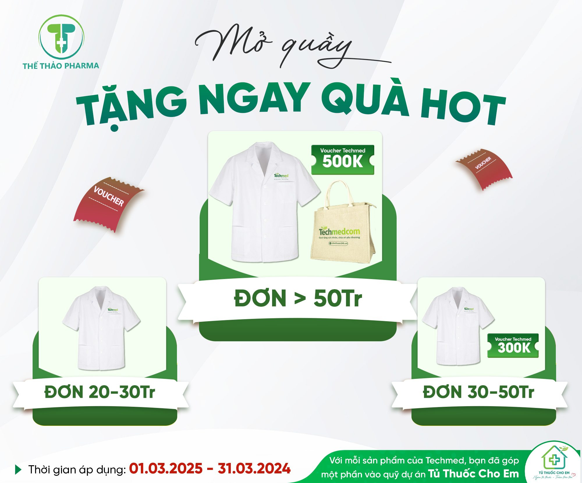 MỞ QUẦY HÔM NAY - NHẬN QUÀ ĐẦY TAY